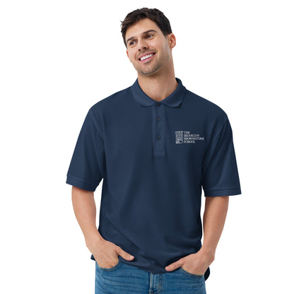 TBBS - Adult Embroidered Blue Polo