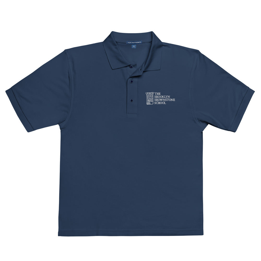 TBBS - Adult Embroidered Blue Polo