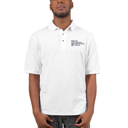 TBBS - Adult Embroidered White Polo