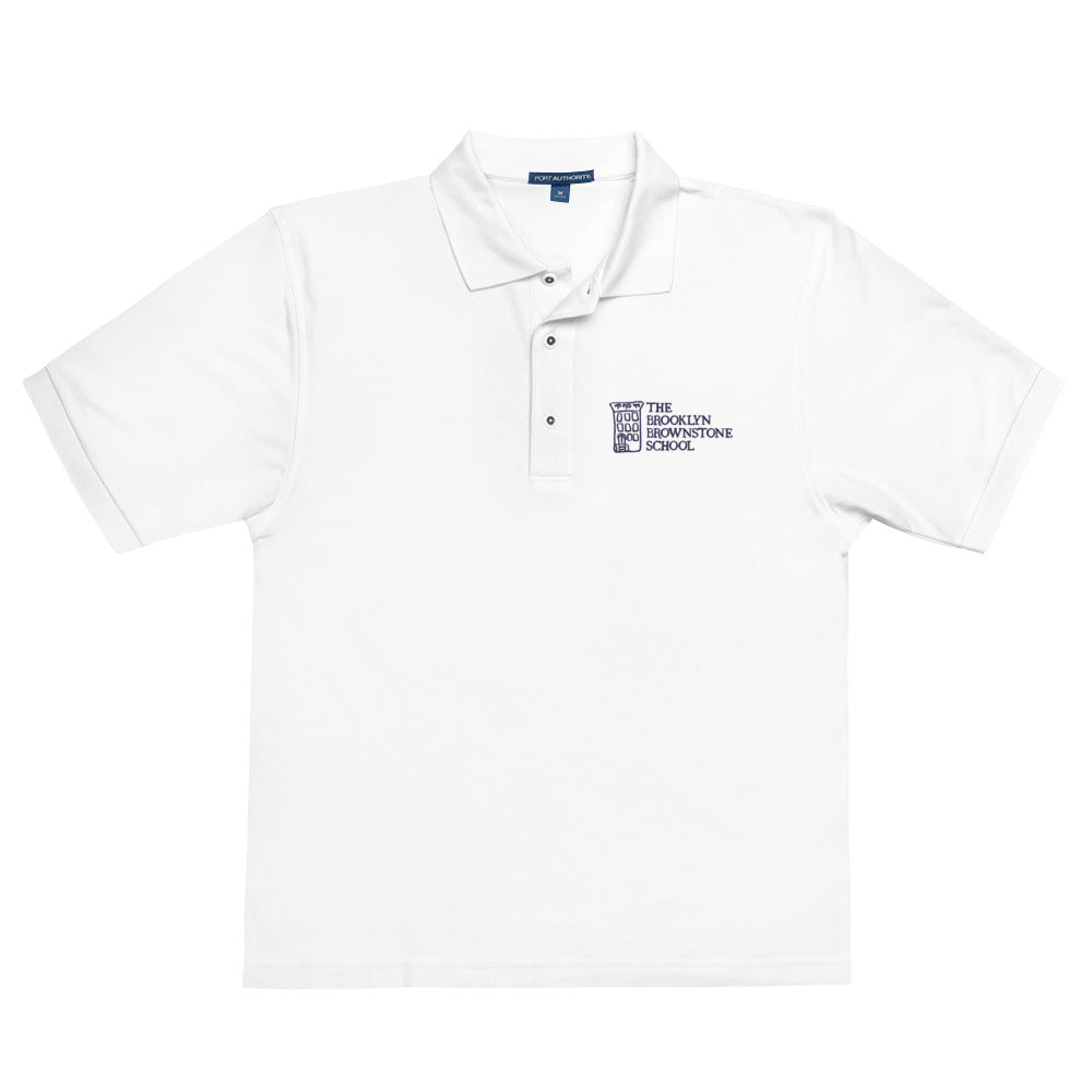 TBBS - Adult Embroidered White Polo
