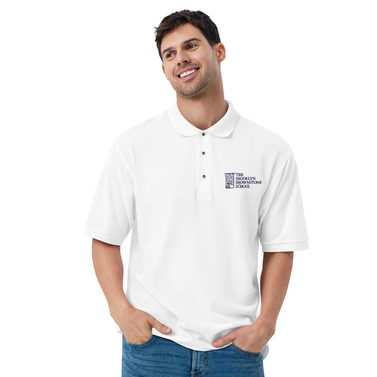 TBBS - Adult Embroidered White Polo