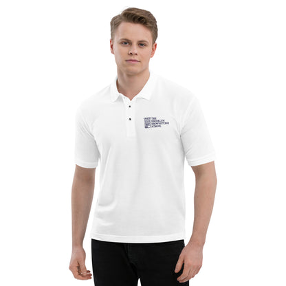 TBBS - Adult Embroidered White Polo