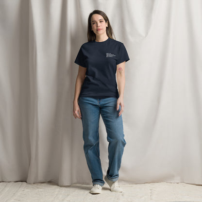 TBBS - Adult Embroidered Blue T Shirt