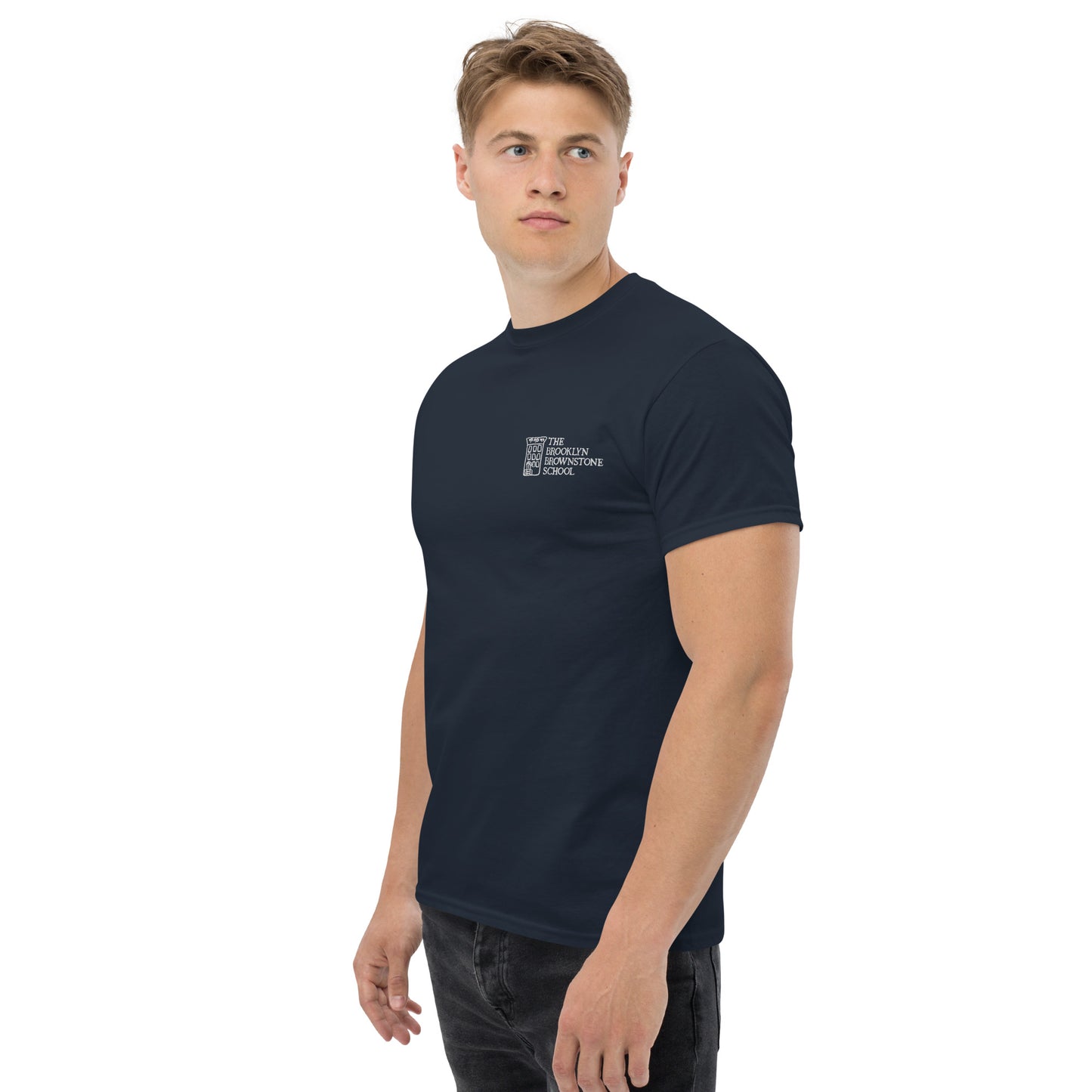 TBBS - Adult Embroidered Blue T Shirt