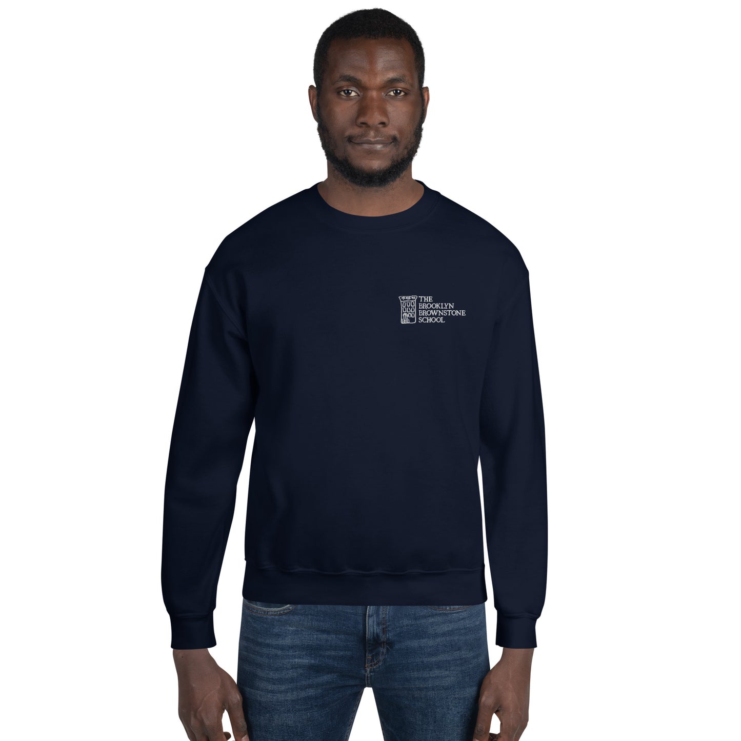 TBBS - Adult Embroidered Blue Sweatshirt