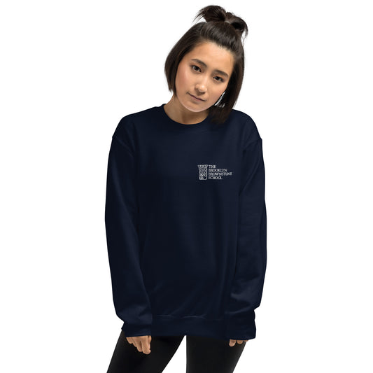 TBBS - Adult Embroidered Blue Sweatshirt