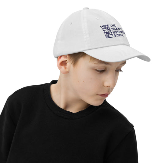 TBBS - Kids Embroidered White Hat