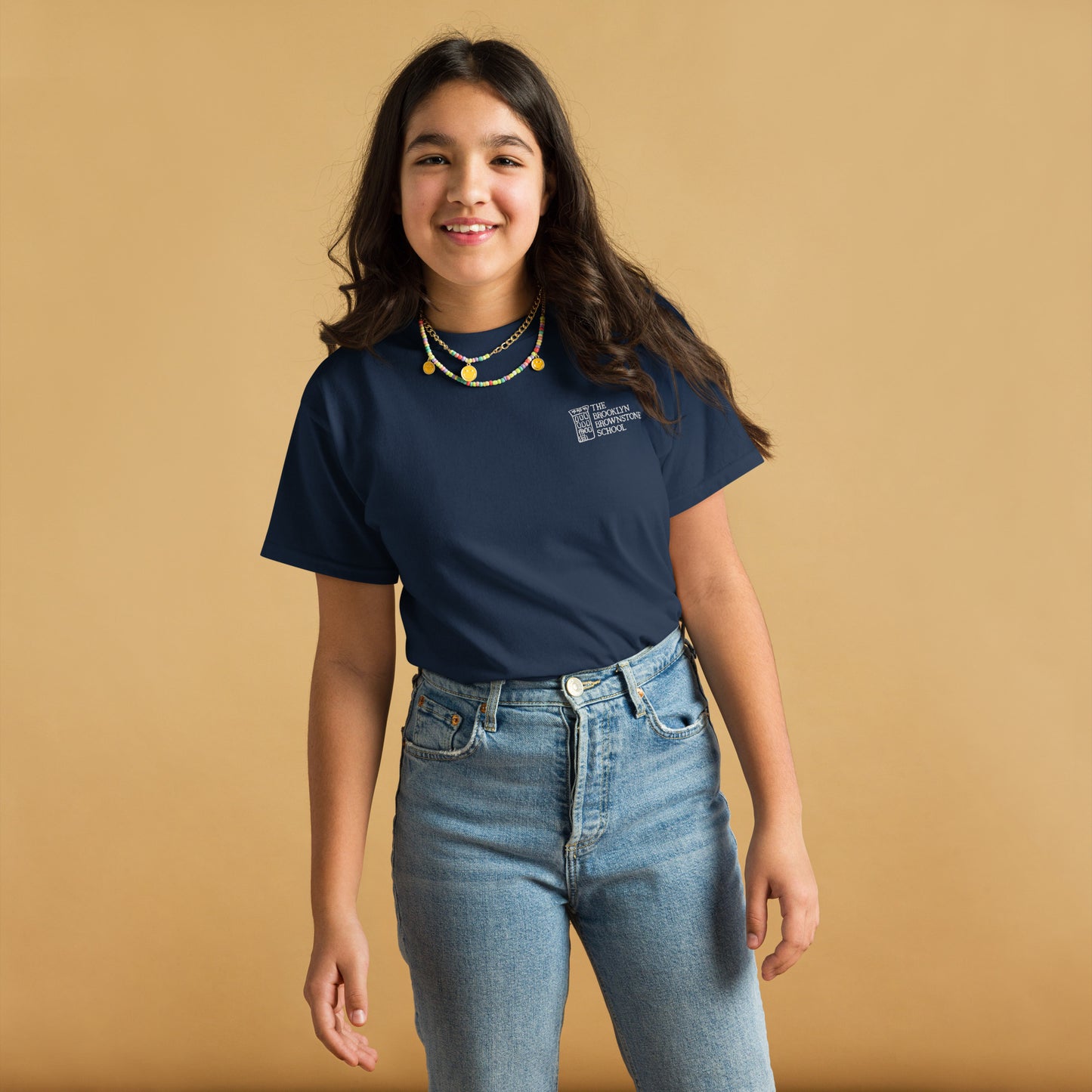 TBBS - Kids Embroidered Blue T Shirt / Gildan 5000B