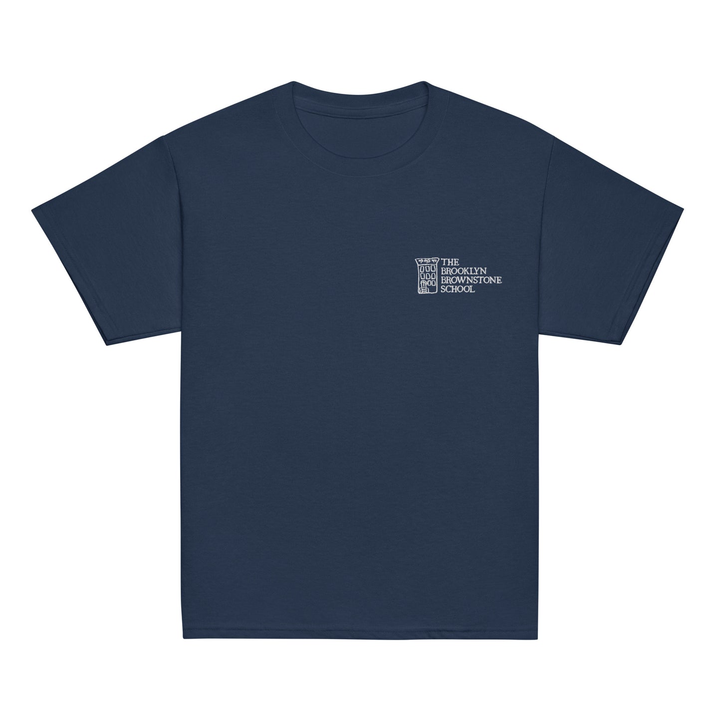 TBBS - Kids Embroidered Blue T Shirt / Gildan 5000B