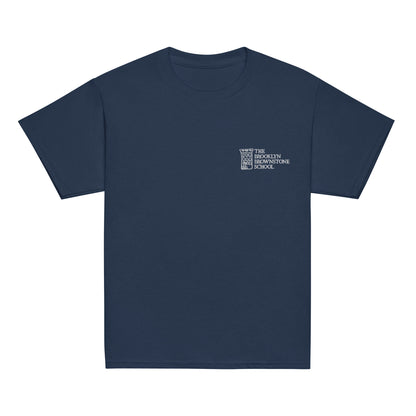 TBBS - Kids Embroidered Blue T Shirt / Gildan 5000B