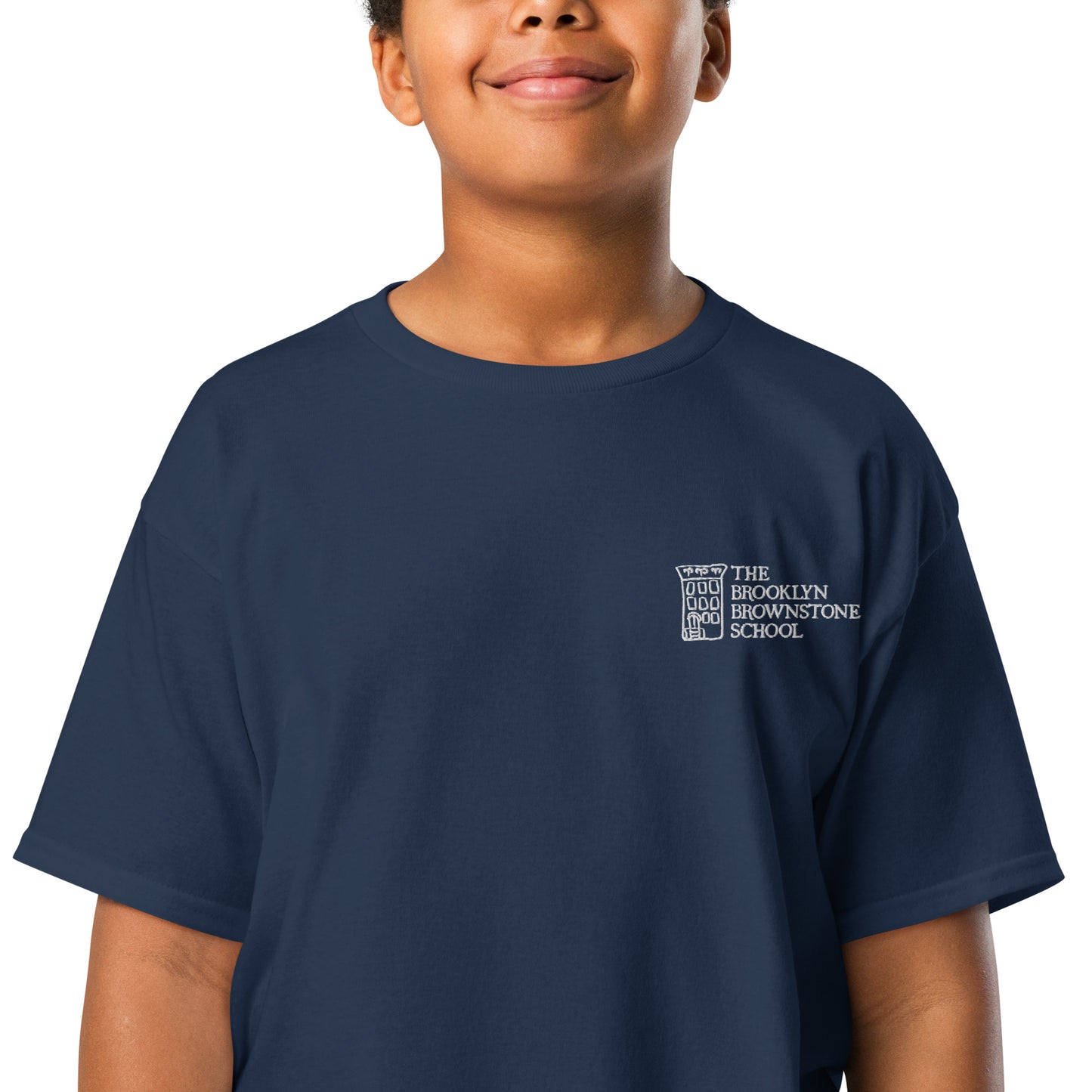 TBBS - Kids Embroidered Blue T Shirt / Gildan 5000B