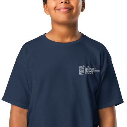 TBBS - Kids Embroidered Blue T Shirt / Gildan 5000B