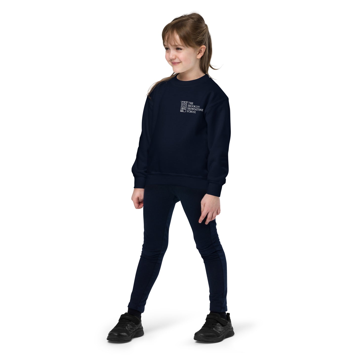 TBBS - Kids Embroidered Blue Sweatshirt