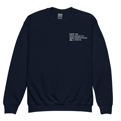 TBBS - Kids Embroidered Blue Sweatshirt