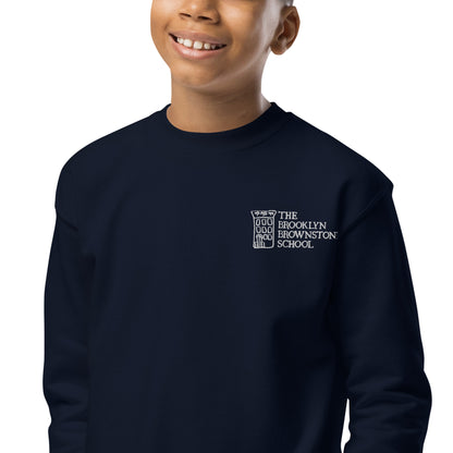 TBBS - Kids Embroidered Blue Sweatshirt