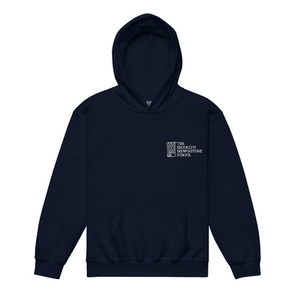 TBBS - Kids Embroidered Blue Hoodie