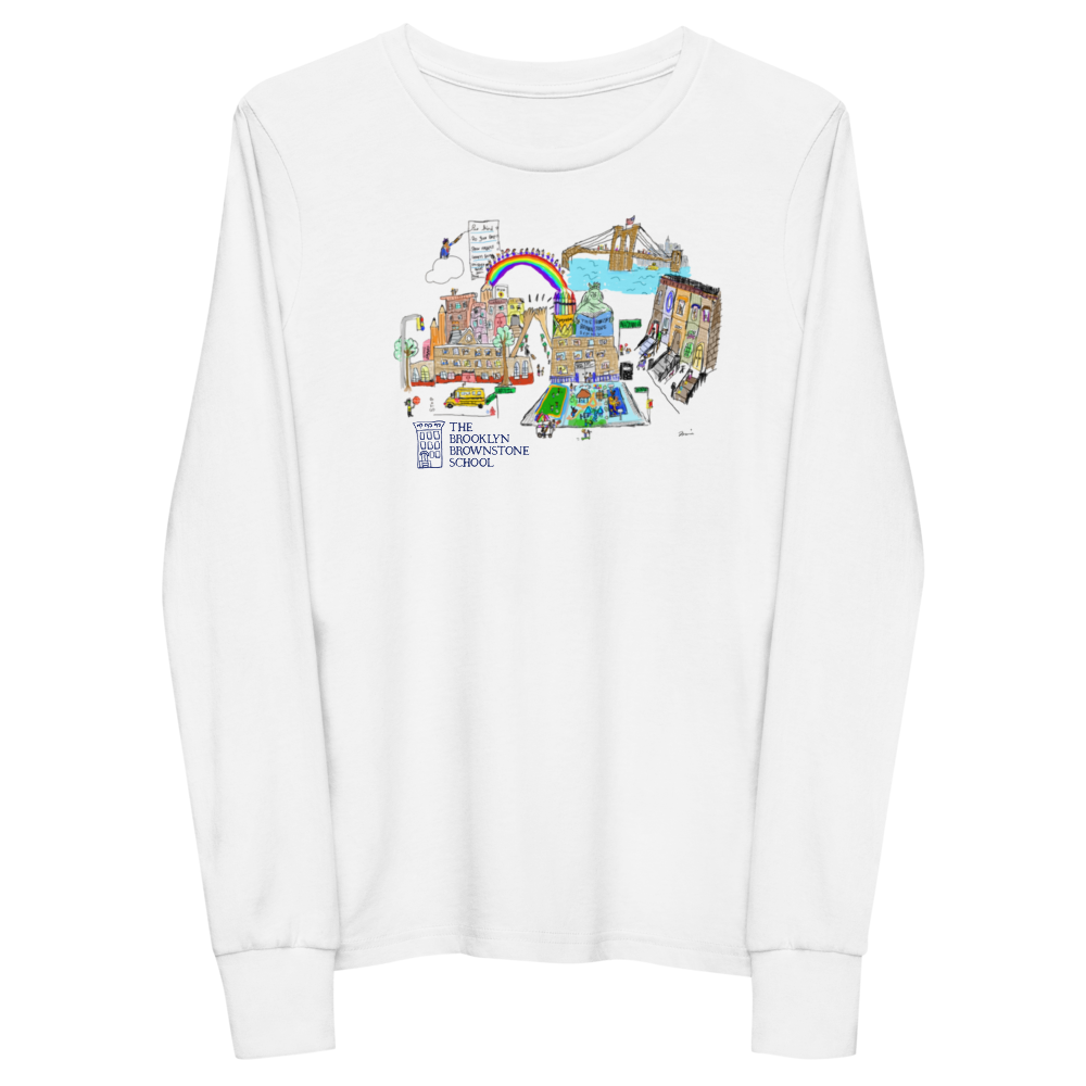 "Walking on a rainbow..." Youth LS Soft Cotton Tee